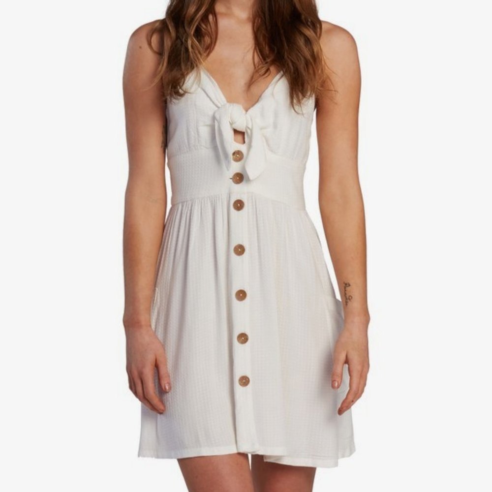 Roxy Sun Strappy Buttoned Dress